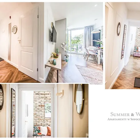 Family Luxury Pure Old Town 1-8, 2 Sypialnie I Salon, 60m2, Summerwinter Brand * Gdansk