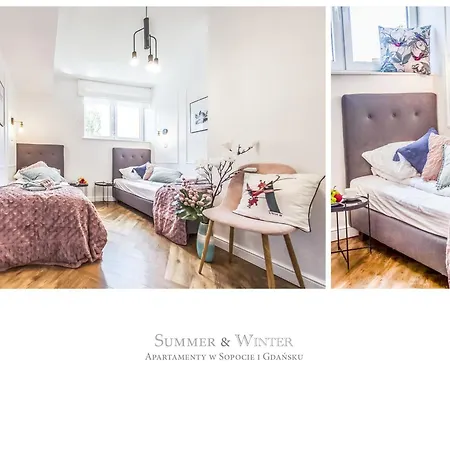 Family Luxury Pure Old Town 1-8, 2 Sypialnie I Salon, 60m2, Summerwinter Brand Apartment *