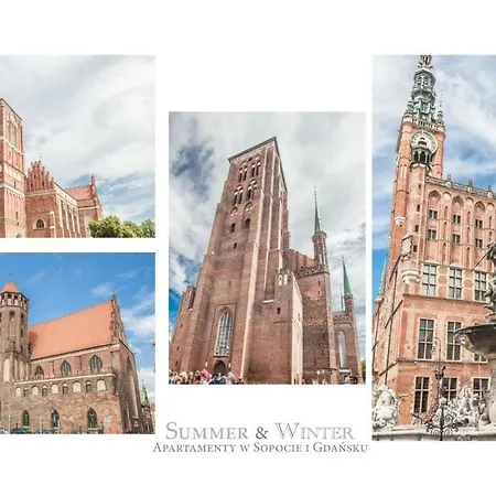 Family Luxury Pure Old Town 1-8, 2 Sypialnie I Salon, 60m2, Summerwinter Brand Appartement Gdańsk