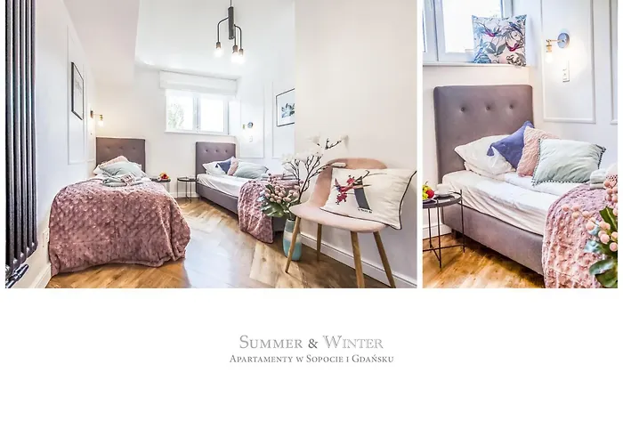 Family Luxury Pure Old Town 1-8, 2 Sypialnie I Salon, 60m2, Summerwinter Brand Apartment *