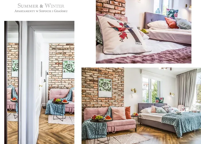Family Luxury Pure Old Town 1-8, 2 Sypialnie I Salon, 60m2, Summerwinter Brand * Danzig